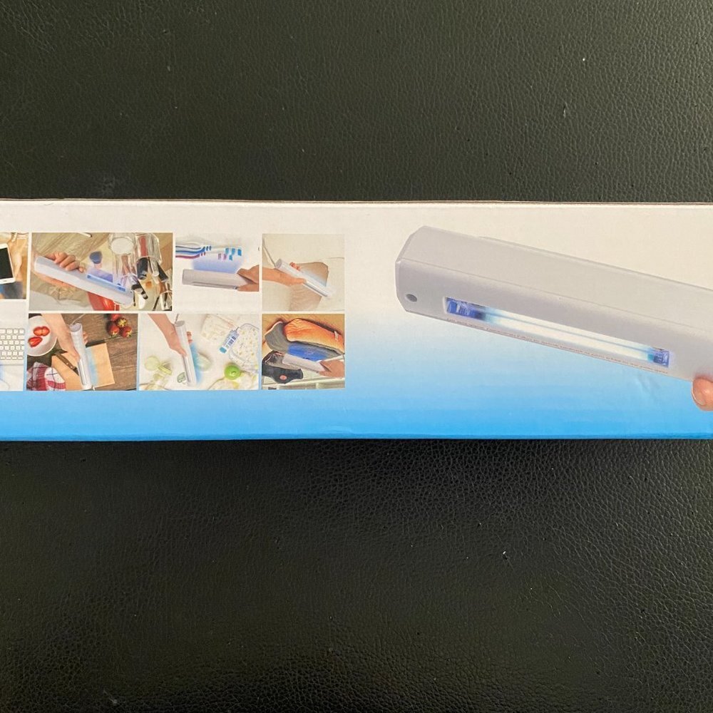 Portable UV-C Light Sanitizer Wand for Killing Germs, Bacteria, and Viruses